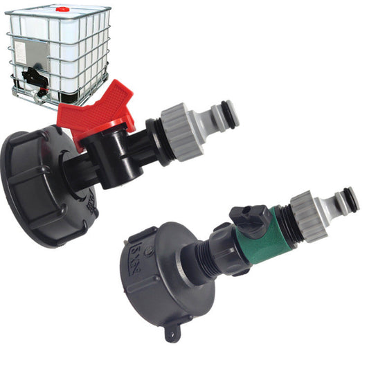 Chemical Bucket IBC Ton Barrel Hose Garden Quick Connector